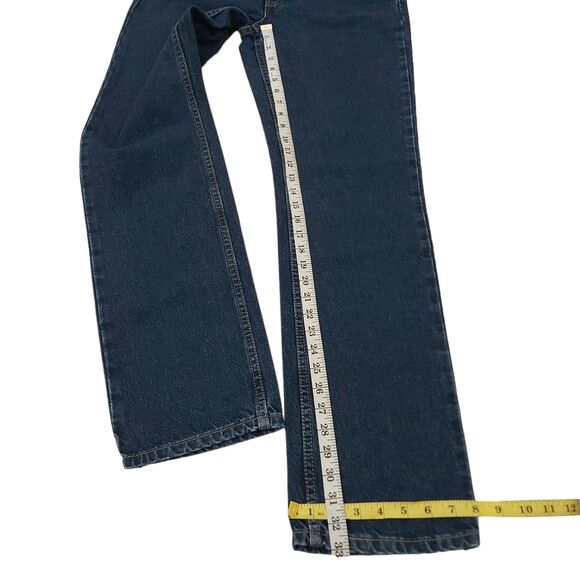 Levi's 505 Jeans Womens 8/M Blue Lower Rise Straight Leg Medium Wash American - Picture 10 of 11
